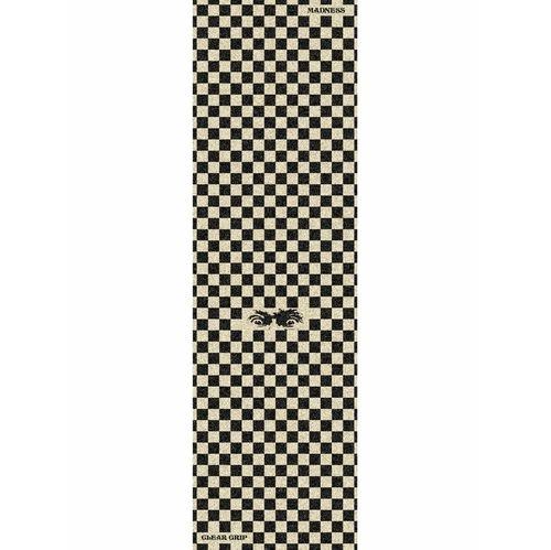 Madness Checkered View Clear Griptape