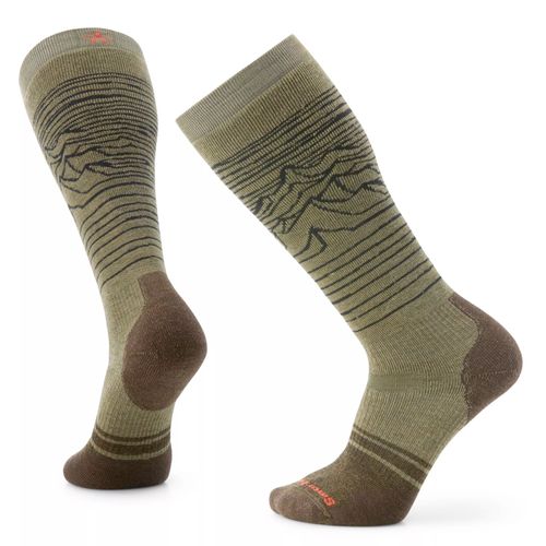 Smartwool Snowboard Full Cushion Iguchi Pattern OTC Socks