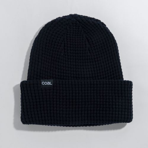 Coal Crossover Waffle Knit Beanie