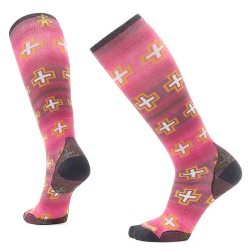 Smartwool Women's Ski Paths Crossed Print OTC Socks